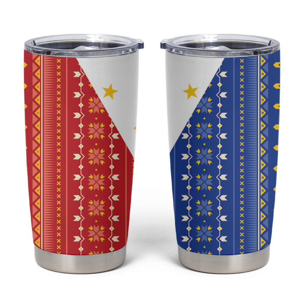Philippines Sun Tumbler Cup Igorot Tribal Inspiration