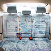 Mental Health Back Car Seat Cover Healing Is Not Linear - Wonder Print Shop