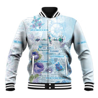 Mental Health Baseball Jacket Healing Is Not Linear - Wonder Print Shop