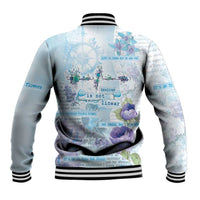 Mental Health Baseball Jacket Healing Is Not Linear - Wonder Print Shop