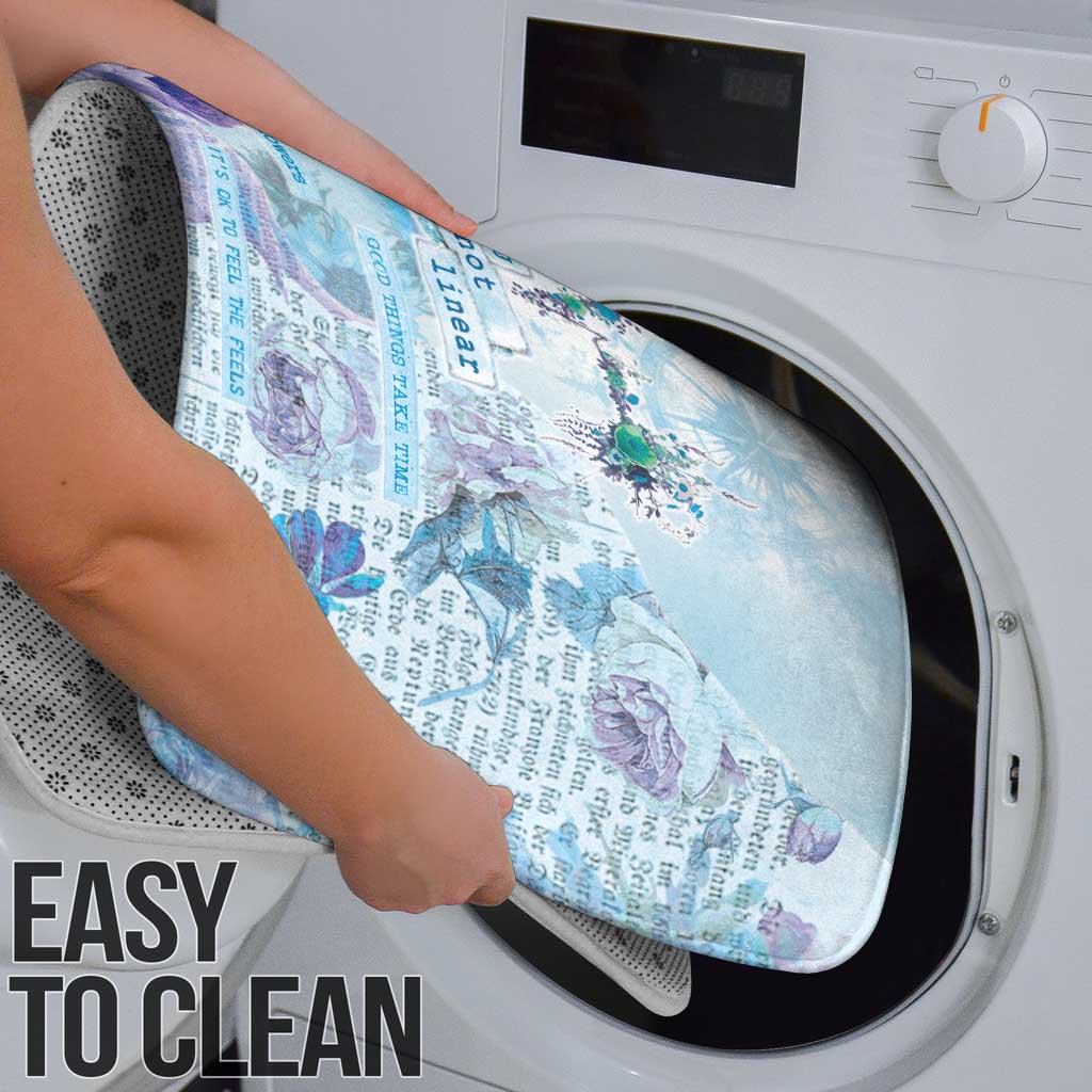 Mental Health Bathroom Set Healing Is Not Linear - Wonder Print Shop