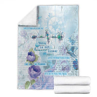 Mental Health Blanket Healing Is Not Linear - Wonder Print Shop