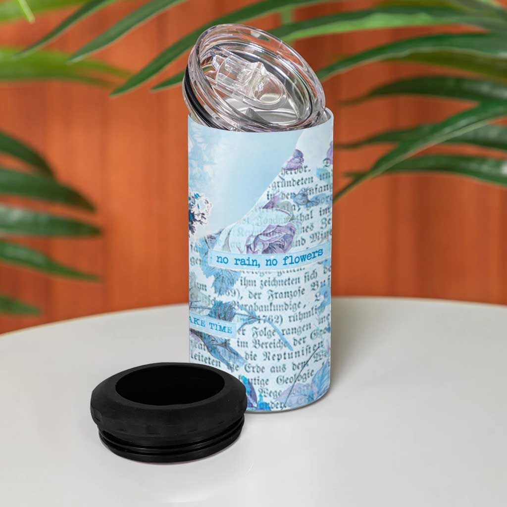 Mental Health 4 in 1 Can Cooler Tumbler Healing Is Not Linear - Wonder Print Shop