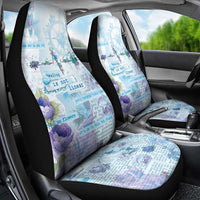 Mental Health Car Seat Cover Healing Is Not Linear - Wonder Print Shop