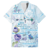 Mental Health Family Matching Off Shoulder Maxi Dress and Hawaiian Shirt Healing Is Not Linear - Wonder Print Shop