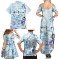 Mental Health Family Matching Summer Maxi Dress and Hawaiian Shirt Healing Is Not Linear - Wonder Print Shop