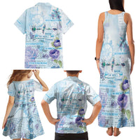 Mental Health Family Matching Tank Maxi Dress and Hawaiian Shirt Healing Is Not Linear - Wonder Print Shop