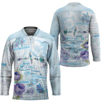 Mental Health Hockey Jersey Healing Is Not Linear - Wonder Print Shop