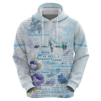 Mental Health Hoodie Healing Is Not Linear - Wonder Print Shop