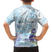 Mental Health Kid Hawaiian Shirt Healing Is Not Linear - Wonder Print Shop