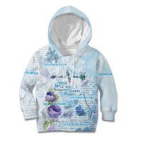 Mental Health Kid Hoodie Healing Is Not Linear - Wonder Print Shop