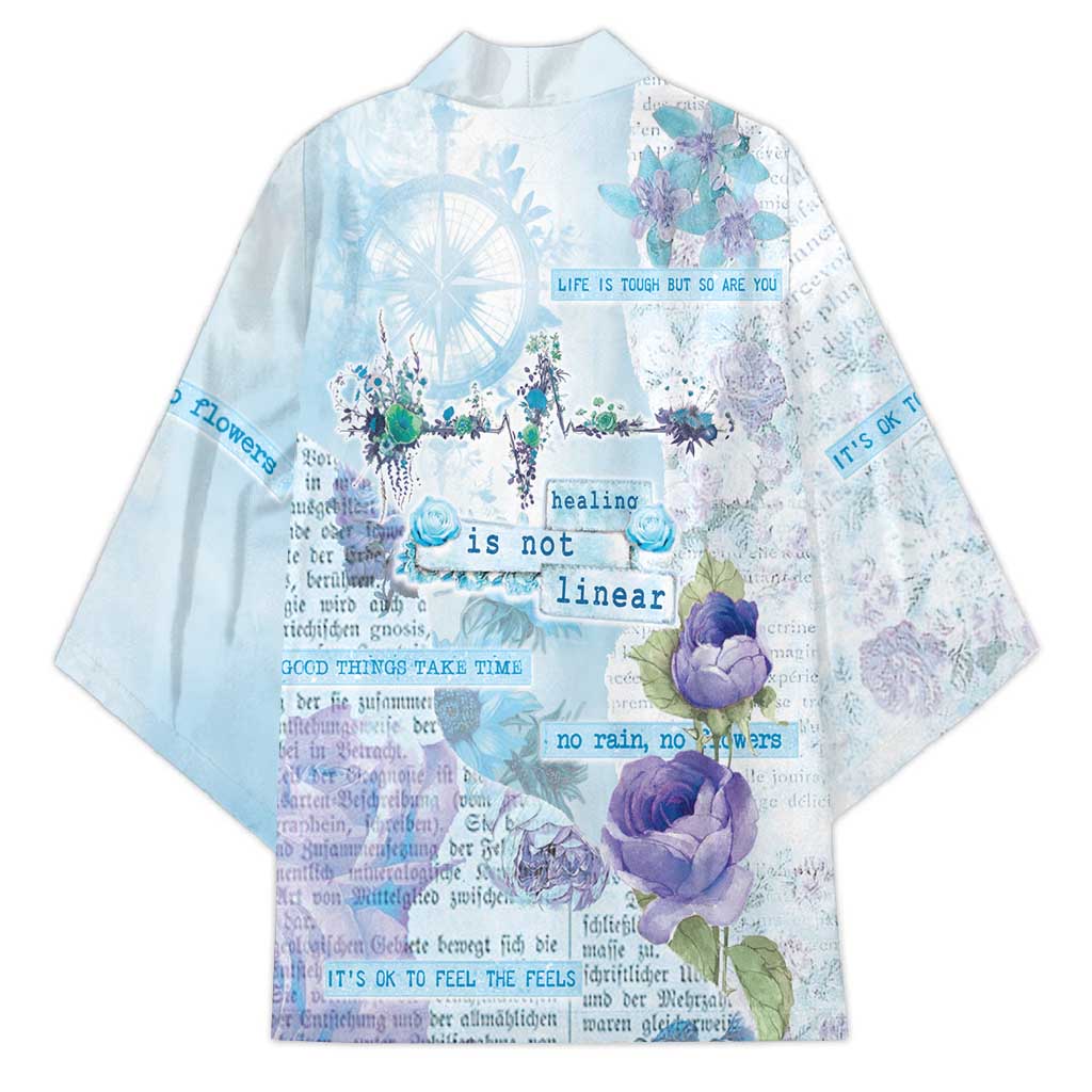 Mental Health Kimono Healing Is Not Linear - Wonder Print Shop