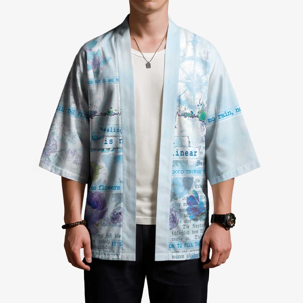 Mental Health Kimono Healing Is Not Linear - Wonder Print Shop