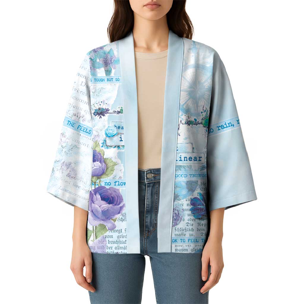 Mental Health Kimono Healing Is Not Linear - Wonder Print Shop
