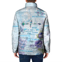 Mental Health Padded Jacket Healing Is Not Linear - Wonder Print Shop