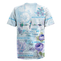 Mental Health Rugby Jersey Healing Is Not Linear - Wonder Print Shop