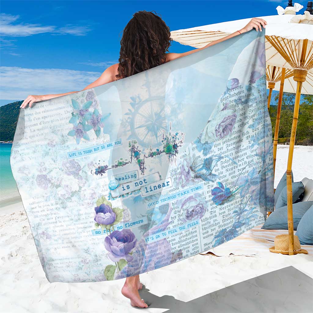 Mental Health Sarong Healing Is Not Linear - Wonder Print Shop