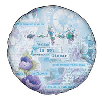 Mental Health Spare Tire Cover Healing Is Not Linear - Wonder Print Shop