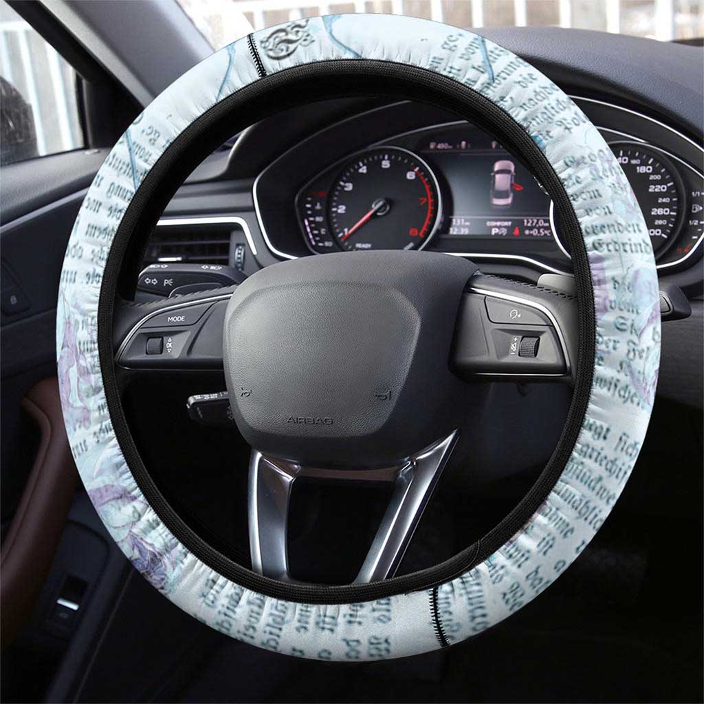 Mental Health Steering Wheel Cover Healing Is Not Linear - Wonder Print Shop