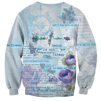 Mental Health Sweatshirt Healing Is Not Linear - Wonder Print Shop