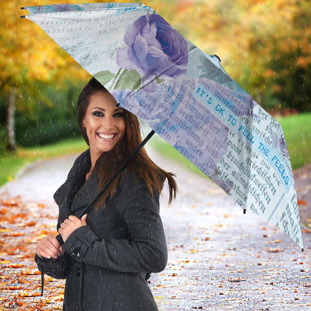 Mental Health Umbrella Healing Is Not Linear - Wonder Print Shop