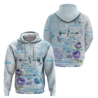 Mental Health Zip Hoodie Healing Is Not Linear - Wonder Print Shop