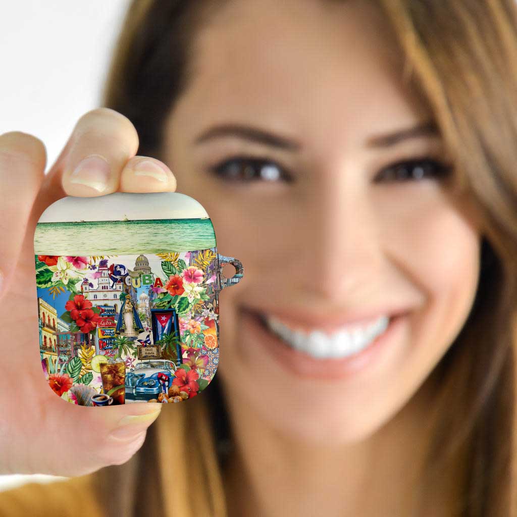 Cuba Libre AirPods Case The Culture Of Cuba - Wonder Print Shop