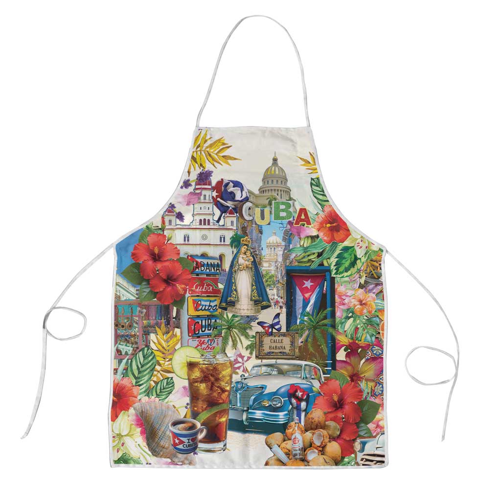 Cuba Libre Apron The Culture Of Cuba - Wonder Print Shop
