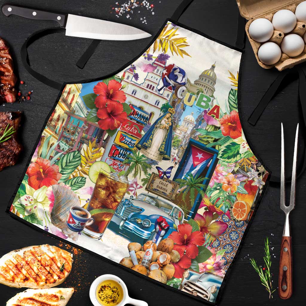 Cuba Libre Apron The Culture Of Cuba - Wonder Print Shop
