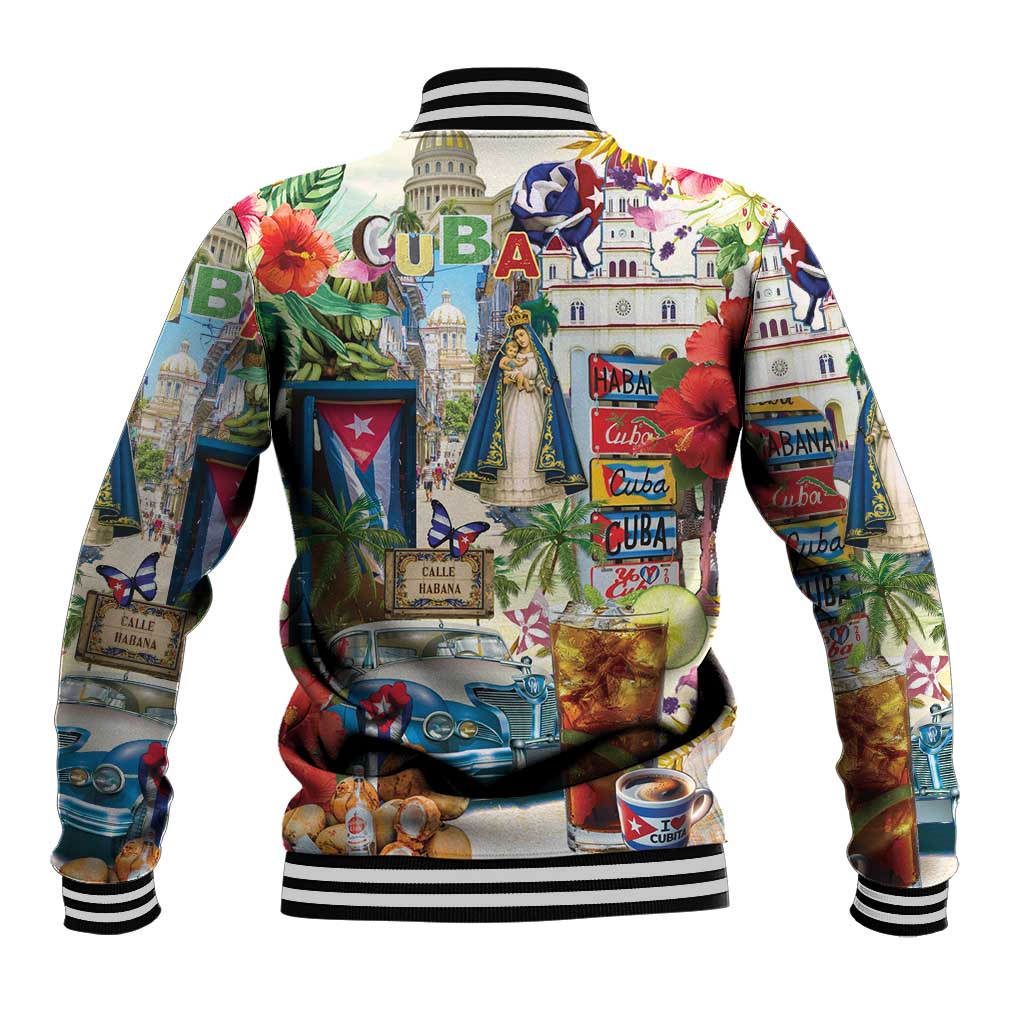 Cuba Libre Baseball Jacket The Culture Of Cuba - Wonder Print Shop