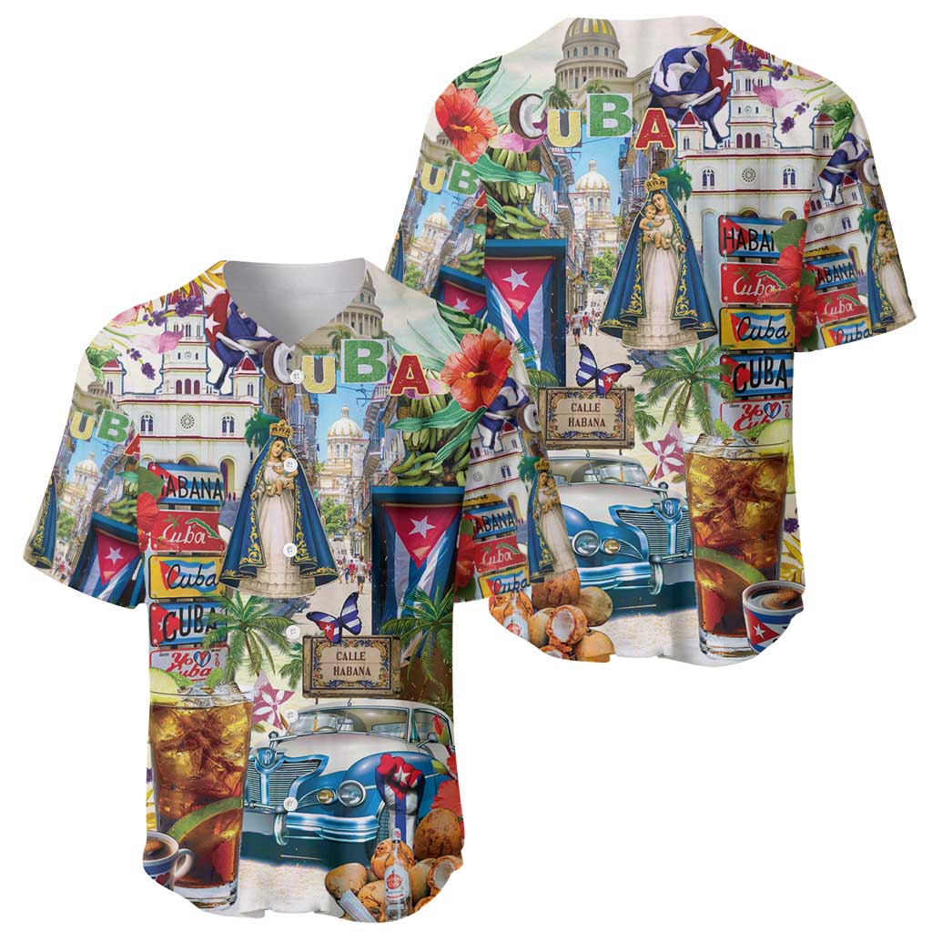 Cuba Libre Baseball Jersey The Culture Of Cuba - Wonder Print Shop