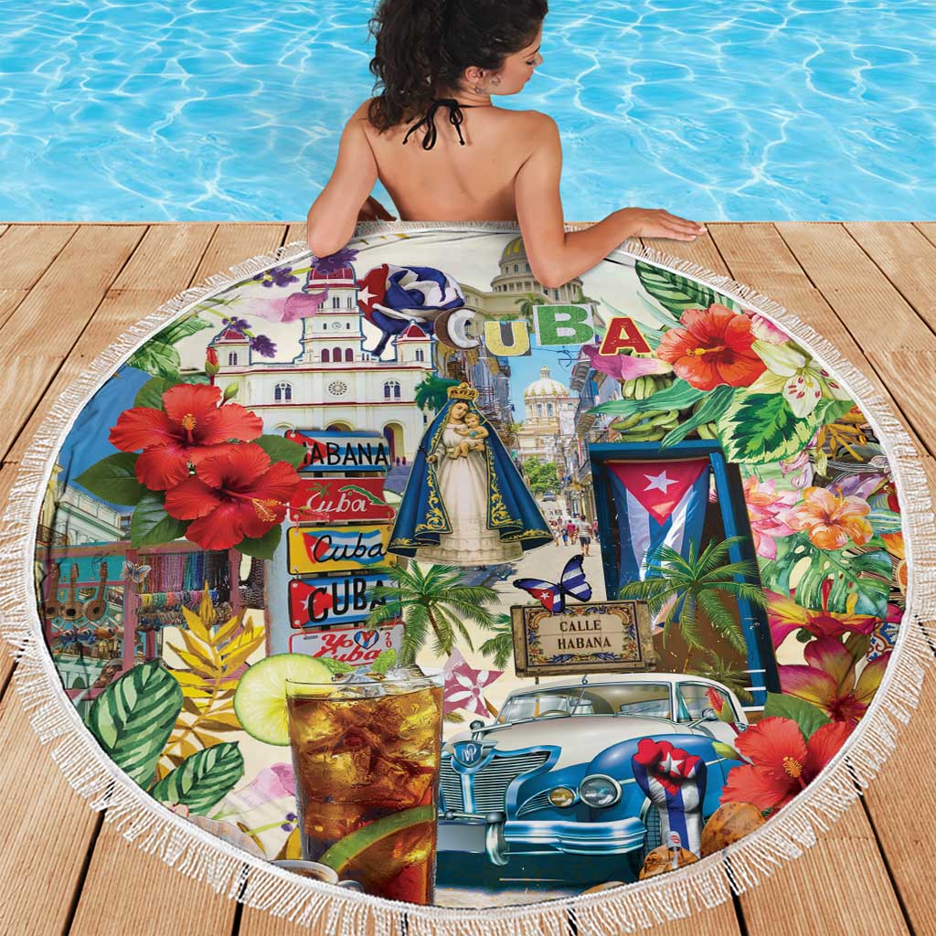 Cuba Libre Beach Blanket The Culture Of Cuba - Wonder Print Shop