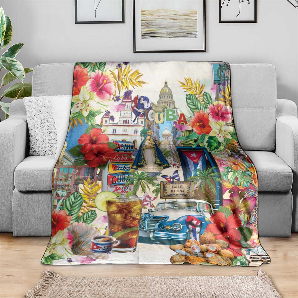 Cuba Libre Blanket The Culture Of Cuba - Wonder Print Shop