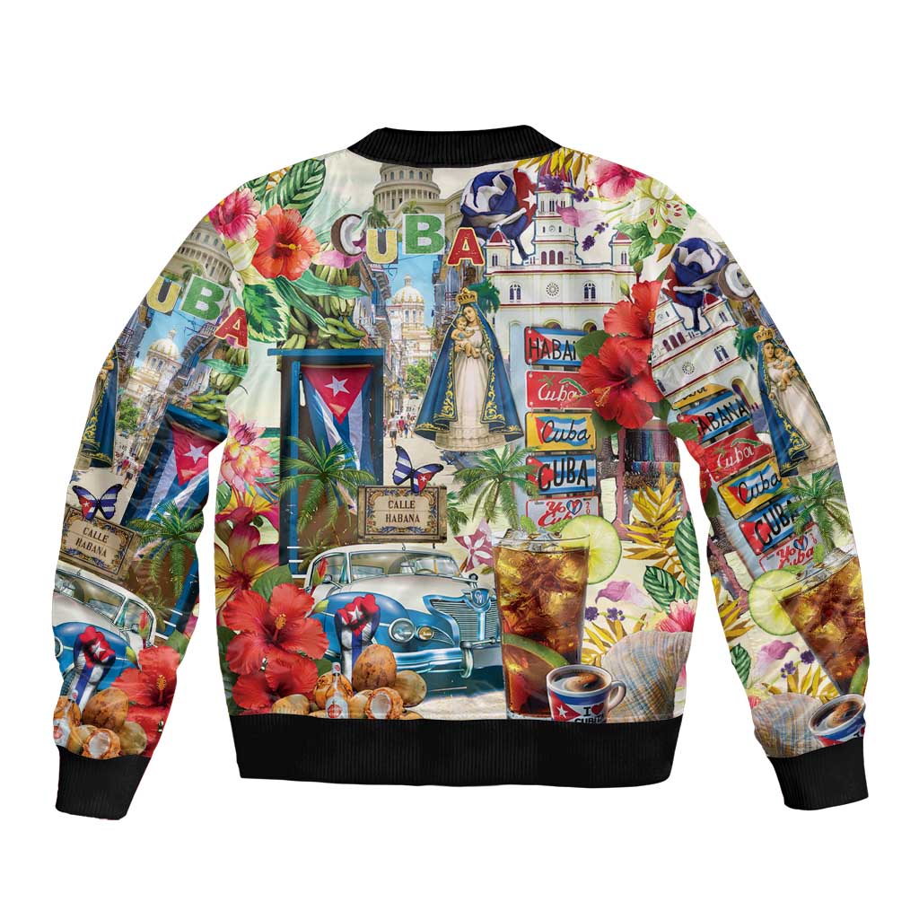 Cuba Libre Bomber Jacket The Culture Of Cuba - Wonder Print Shop
