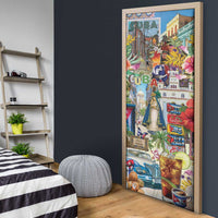 Cuba Libre Door Cover The Culture Of Cuba - Wonder Print Shop
