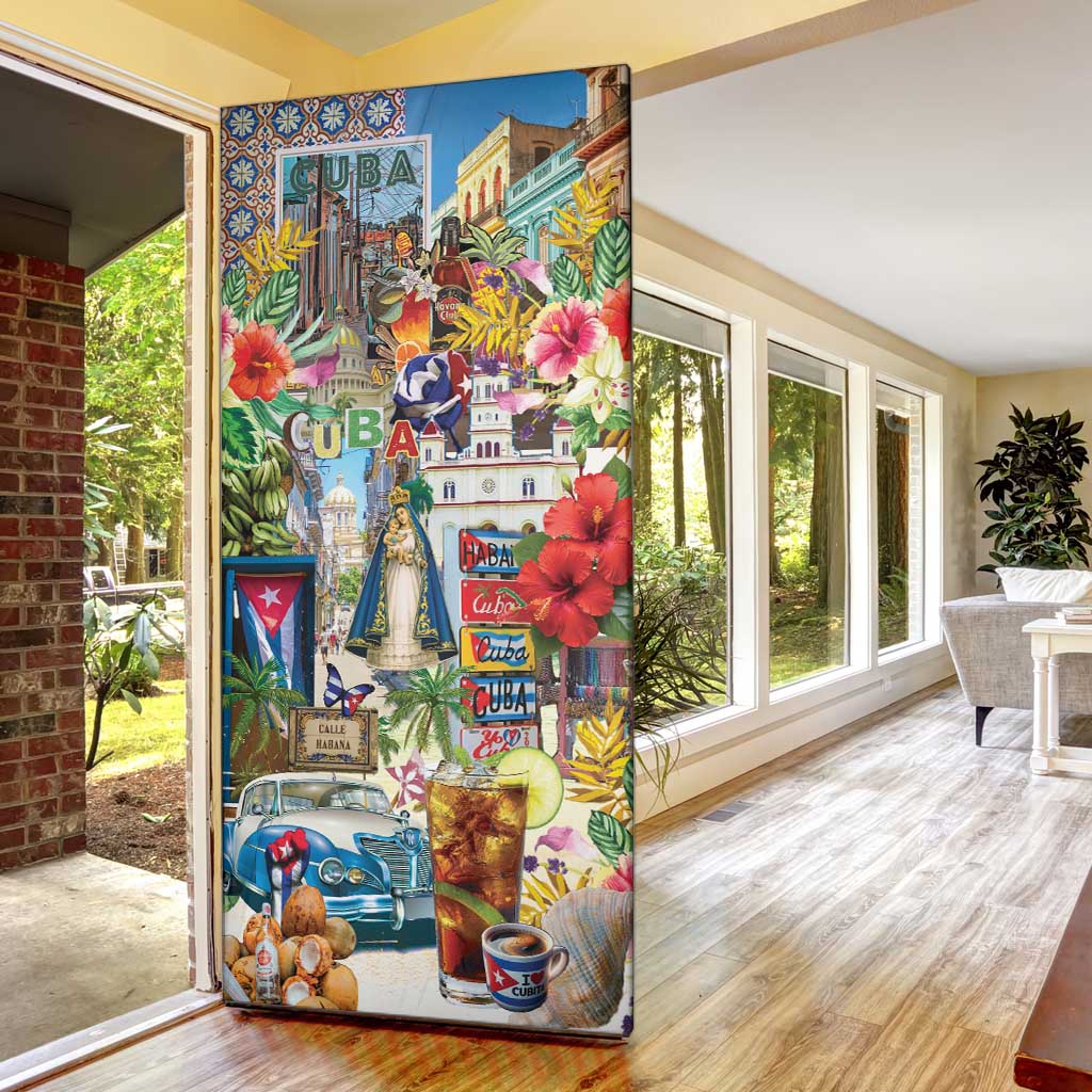 Cuba Libre Door Cover The Culture Of Cuba - Wonder Print Shop