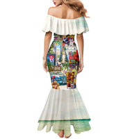 Cuba Libre Family Matching Mermaid Dress and Hawaiian Shirt The Culture Of Cuba - Wonder Print Shop