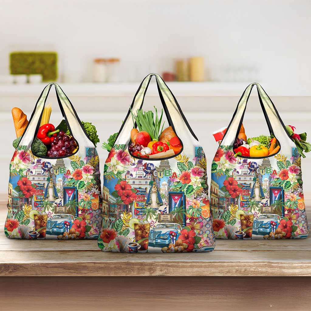 Cuba Libre Grocery Bag The Culture Of Cuba - Wonder Print Shop