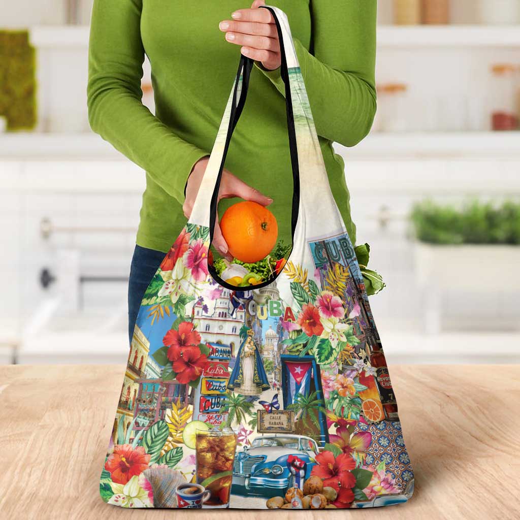 Cuba Libre Grocery Bag The Culture Of Cuba - Wonder Print Shop