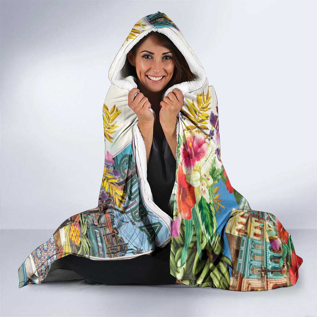 Cuba Libre Hooded Blanket The Culture Of Cuba - Wonder Print Shop