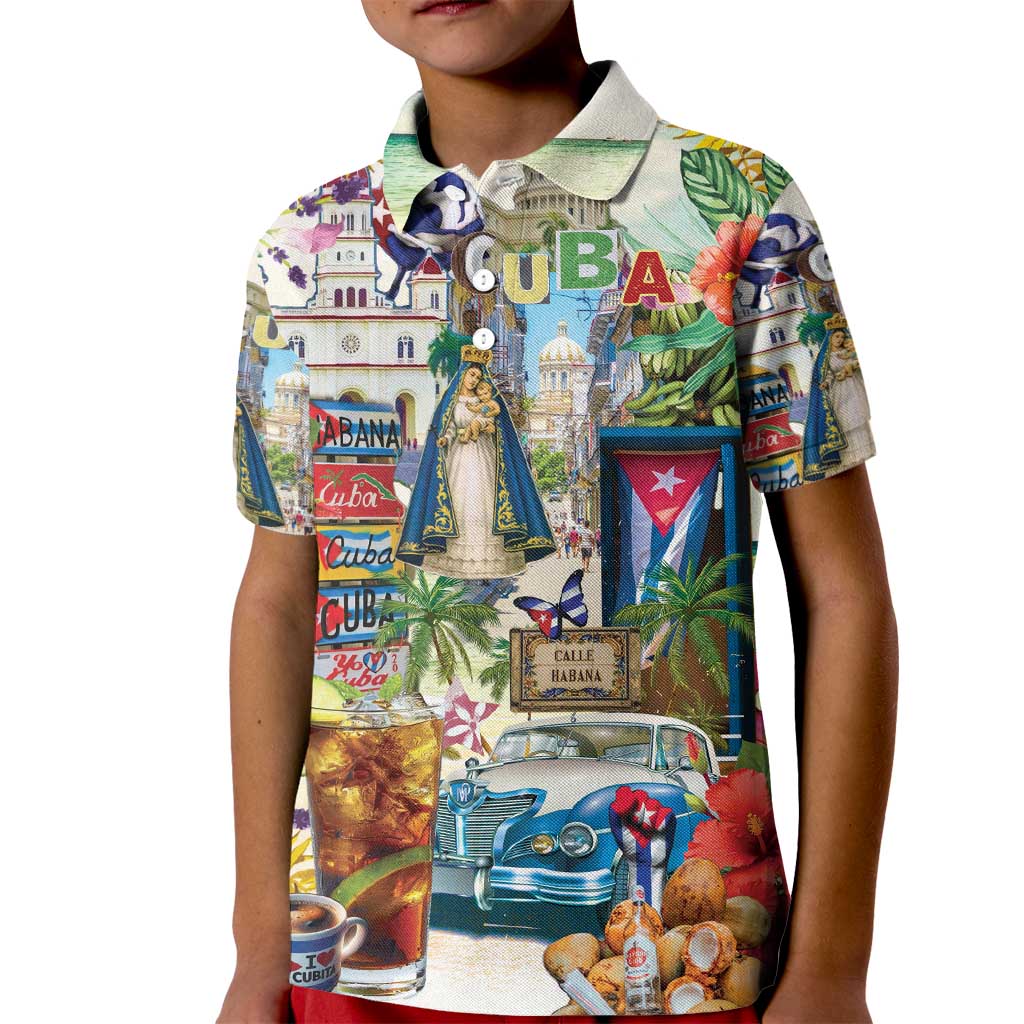 Cuba Libre Kid Polo Shirt The Culture Of Cuba - Wonder Print Shop