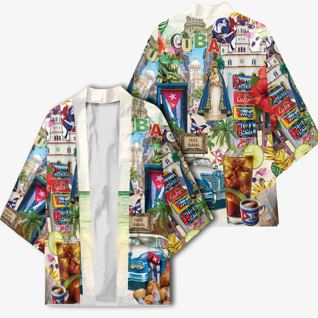 Cuba Libre Kimono The Culture Of Cuba - Wonder Print Shop