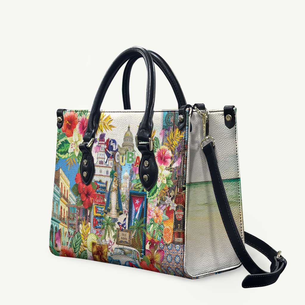 Cuba Libre Leather Bag The Culture Of Cuba - Wonder Print Shop