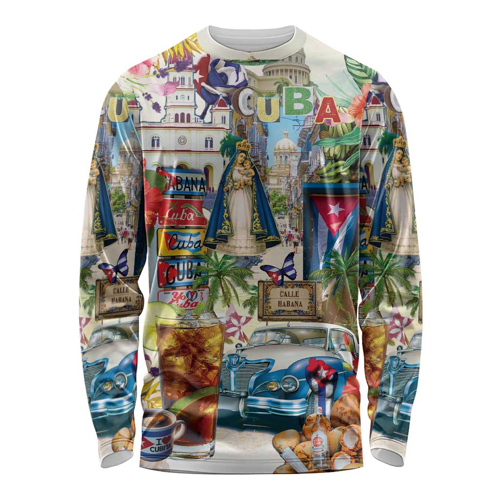 Cuba Libre Long Sleeve Shirt The Culture Of Cuba - Wonder Print Shop