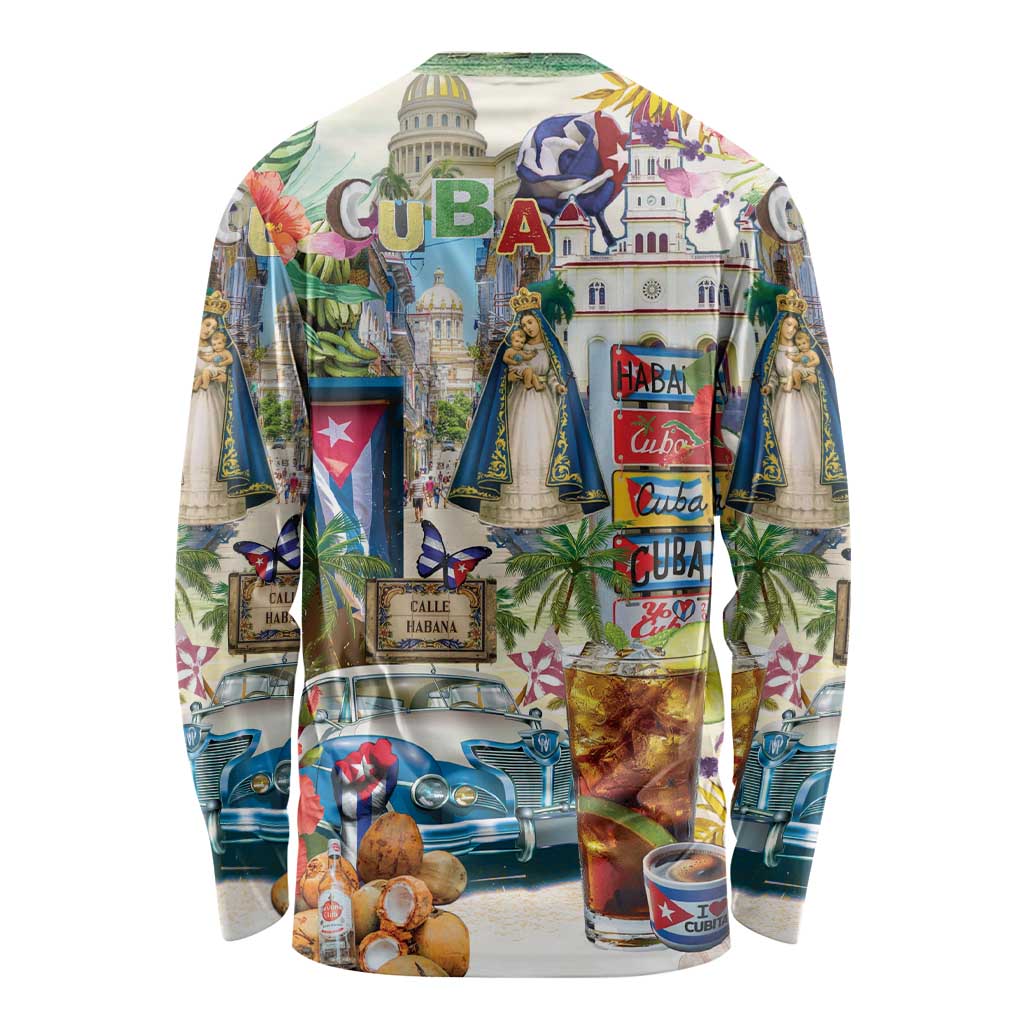 Cuba Libre Long Sleeve Shirt The Culture Of Cuba - Wonder Print Shop