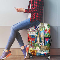 Cuba Libre Luggage Cover The Culture Of Cuba - Wonder Print Shop
