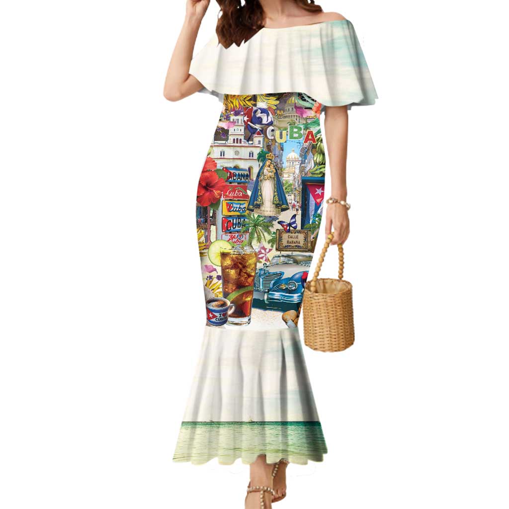 Cuba Libre Mermaid Dress The Culture Of Cuba - Wonder Print Shop