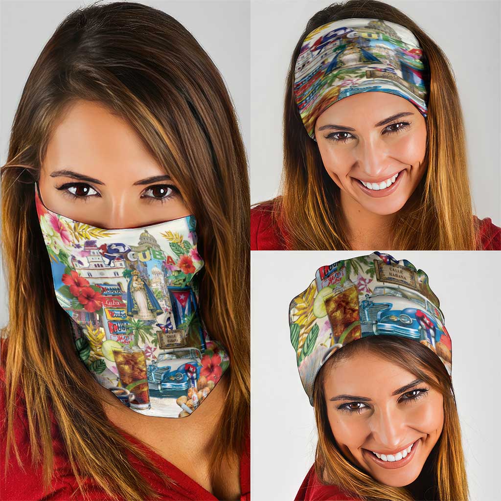 Cuba Libre Neck Gaiter The Culture Of Cuba LT05
