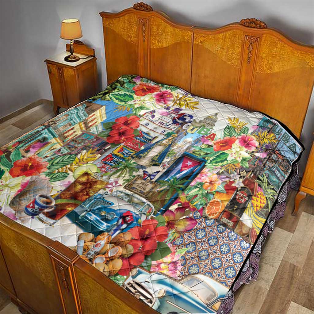 Cuba Libre Quilt The Culture Of Cuba - Wonder Print Shop