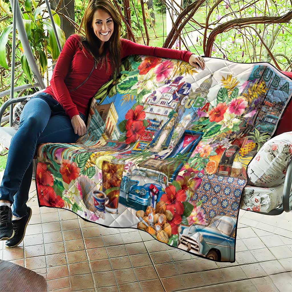 Cuba Libre Quilt The Culture Of Cuba - Wonder Print Shop
